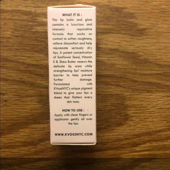 K Voss Lip Treatment Raspberry - Picture 3 of 6